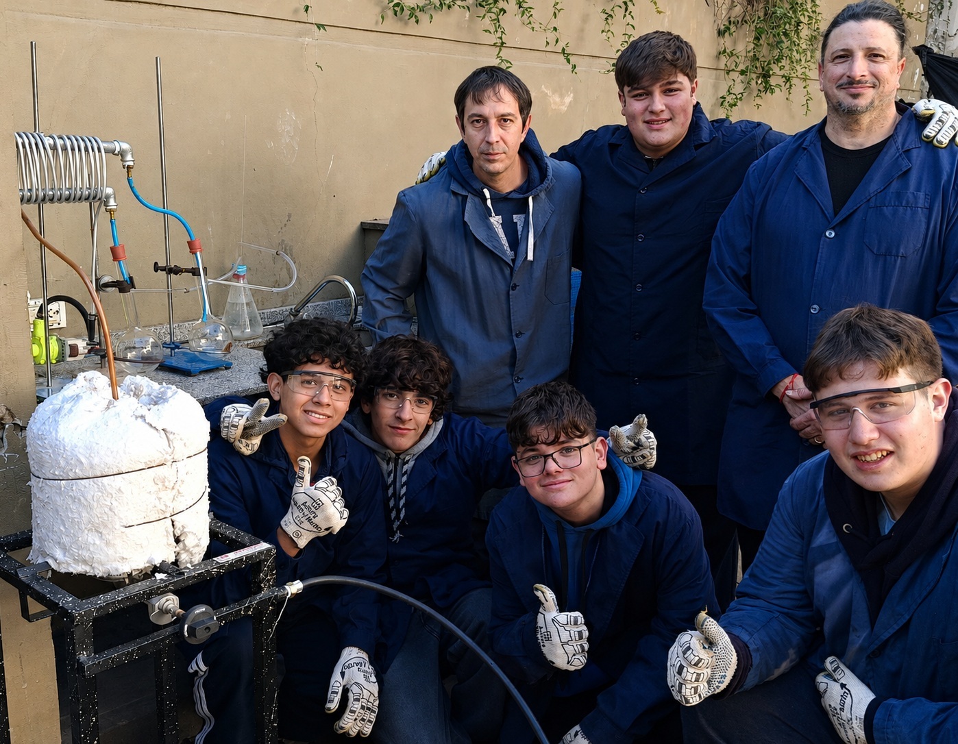 Equipo que llevo adelante el proyecto.